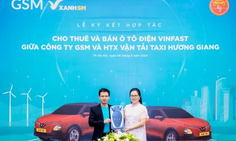 Thêm hai đối tác độc quyền của Xanh SM triển khai taxi điện tại Bắc Giang, Cà Mau