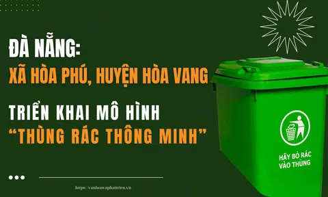 Đà Nẵng: Xã Hòa Phú (Hòa Vang) triển khai mô hình “thùng rác thông minh”