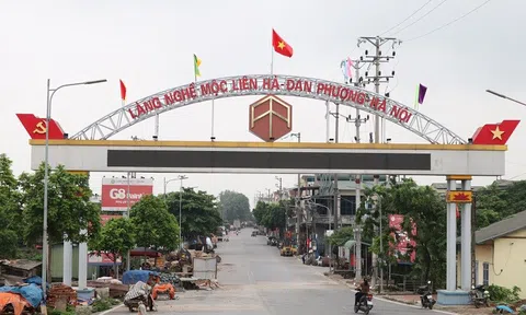 Theo dấu chân “xanh” của làng mộc Liên Hà