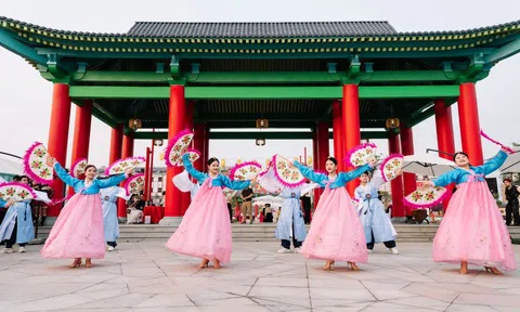 Dấu ấn Hàn Quốc trong từng mét vuông công viên K-Park trên “đảo thượng lưu” Vũ Yên