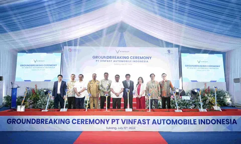 Vinfast chính thức động thổ Nhà máy Lắp ráp xe điện tại Indonesia