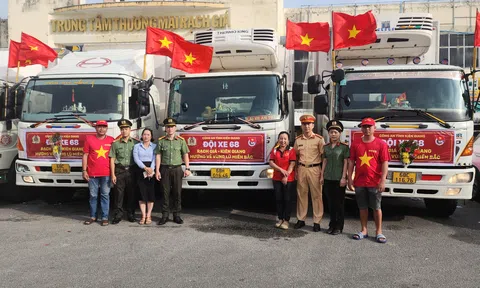 Công an Kiên Giang phát huy tinh thần xung kích, tình nguyện