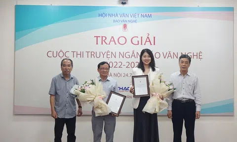 Trao giải Cuộc thi truyện ngắn báo Văn nghệ 2022 - 2024