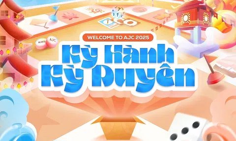 Welcome to AJC 2025 trở lại cùng bộ nhận diện độc đáo mang bản sắc dân tộc