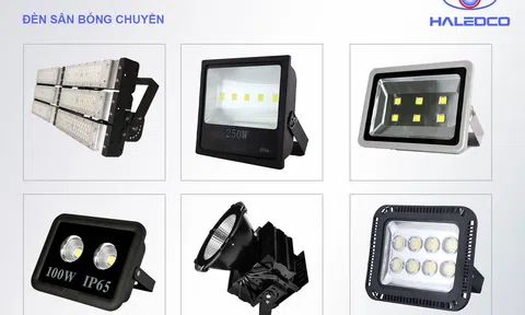 Các trường học đầu tư hệ thống chiếu sáng sân bóng chuyền để khuyến khích học sinh rèn luyện thể thao