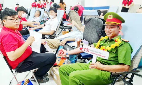 TP. Cần Thơ quyết tâm đạt 100% chỉ tiêu vận động hiến máu tình nguyện năm 2025