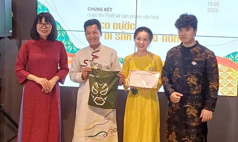 Kết nối di sản và sáng tạo trong cuộc thi thiết kế sản phẩm văn hóa