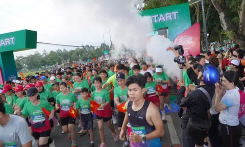 Đồng Tháp: Giải Marathon Đất Sen Hồng năm 2025 chính thức khởi tranh