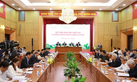 Hội thảo khoa học quốc gia “Xây dựng Quy định về công tác chính trị, tư tưởng”