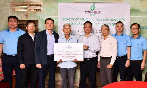 "Những người thợ lọc dầu” Dung Quất chung tay xây dựng mái ấm cho hộ gia đình khó khăn tại Quảng Ngãi