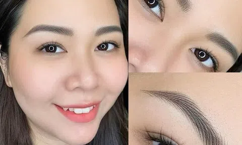 Điêu khắc lông mày giúp tôn đường nét trên khuôn mặt