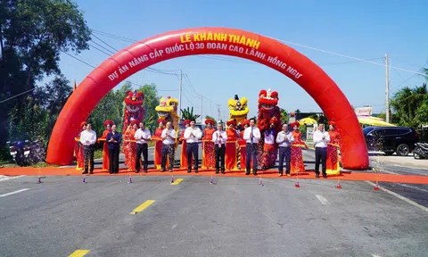 Đồng Tháp: Khánh thành dự án hơn 912 tỷ đồng chào mừng Đại hội lần thứ XIV của Đảng