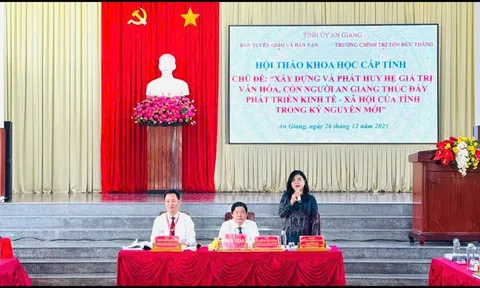 An Giang: Văn hoá và con người là nền tảng tinh thần, động lực và mục tiêu cao nhất của sự phát triển