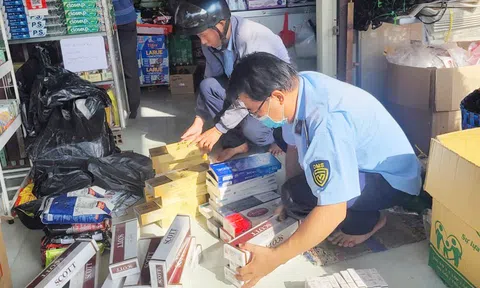 Quản lý thị trường Vĩnh Long đẩy mạnh kiểm tra, xử lý vi phạm trong kinh doanh thuốc lá