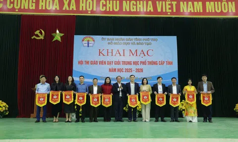 Phú Thọ: Khai mạc Hội thi giáo viên dạy giỏi THPT cấp tỉnh năm học 2025 - 2026