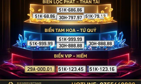 Kho biển số đẹp và xu hướng chủ động lựa chọn của người mua xe