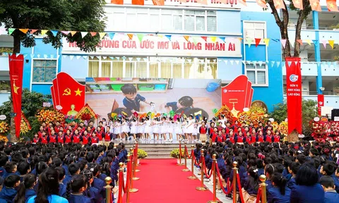 Hà Nội: Trường Tiểu học Đoàn Thị Điểm đón nhận danh hiệu Anh hùng Lao động