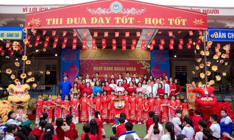 Phú Thọ: Trường Tiểu học Tuy Lộc và Trung tâm Kỹ năng sống Mai Trang hoạt động "Mừng Đảng, Mừng Xuân"