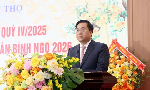 Phú Thọ: Họp báo quý IV/2025 và gặp mặt báo chí đầu xuân Bính Ngọ 2026.