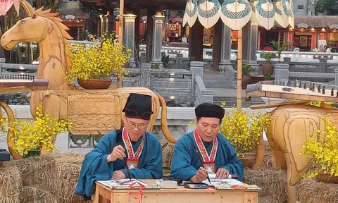 Hội chữ Xuân Bính Ngọ 2026 tại di tích Văn Miếu – Quốc Tử Giám