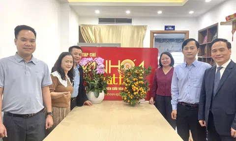 Lãnh đạo Liên hiệp các Hội Khoa học và Kỹ thuật Việt Nam thăm, làm việc với Viện Nghiên cứu Văn hóa và Phát triển, Tạp chí điện tử Văn hóa và Phát triển