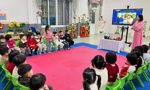 Phú Thọ: Trường MN Duy Phiên giáo dục ý thức chấp hành Luật Giao thông ngay từ bậc học đầu đời