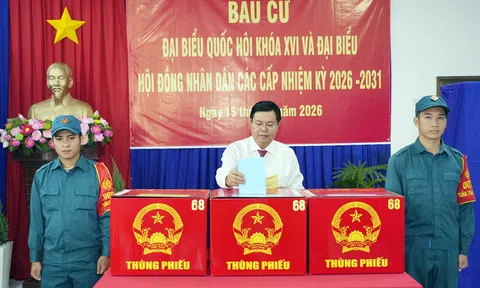 An Giang: Hơn 3,3 triệu cử tri tham gia bầu cử đại biểu Quốc hội khóa XVI và đại biểu HĐND các cấp