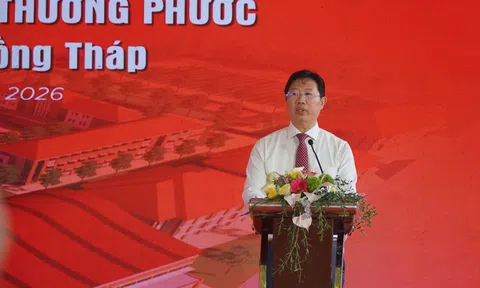Đồng Tháp: Khởi công xây dựng 6 trường nội trú liên cấp tại khu vực biên giới