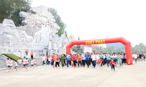 Tuyên Quang: Gần 3.000 người tham gia Ngày chạy Olympic vì sức khỏe toàn dân 2026