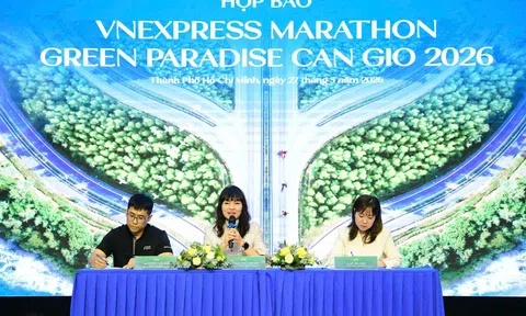 Hơn 5.000 VĐV tham gia VnExpress Marathon Green Paradise Cần Giờ 202610