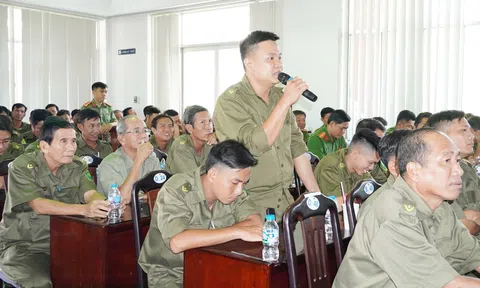 Đồng Tháp: Phát động phong trào thi đua trong lực lượng tham gia bảo vệ an ninh, trật tự ở cơ sở