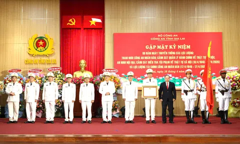 Gia Lai: Kỷ niệm 80 năm Ngày truyền thống của 5 lực lượng Công an nhân dân