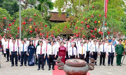 Phú Thọ: Long trọng tổ chức Lễ giỗ Đức Quốc Tổ Lạc Long Quân và Dâng hương tưởng niệm Tổ Mẫu Âu Cơ