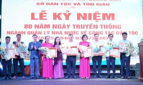 Quảng Ngãi kỷ niệm 80 năm Ngày truyền thống ngành quản lý nhà nước về công tác dân tộc