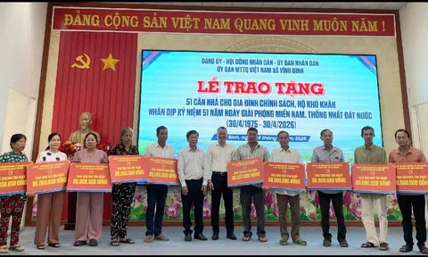 An Giang: Nghĩa tình mái ấm yêu thương tại xã Vĩnh Bình