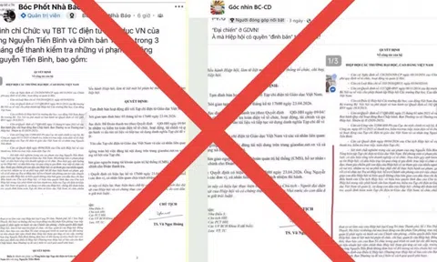 Thông tin thất thiệt về Tổng biên tập và Tạp chí điện tử Giáo dục Việt Nam