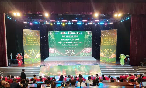 Khởi động cuộc thi Hoa hậu Văn hóa Việt Nam Toàn cầu 2026