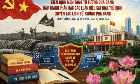 Đấu tranh phản bác các luận điệu sai trái, thù địch xuyên tạc lịch sử và chống phá Đảng trong tình hình mới