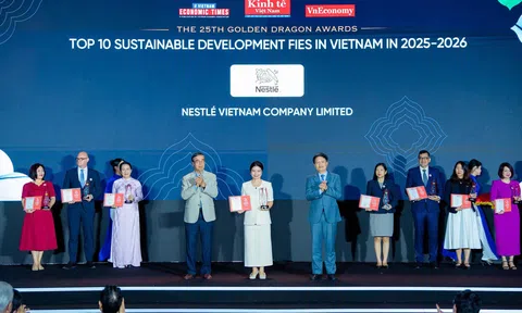 Nestlé Việt Nam được vinh danh tại Giải thưởng Rồng Vàng lần thứ 25: Khẳng định vị thế dẫn dắt chuỗi giá trị nông nghiệp bền vững