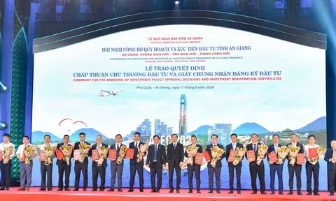 Công bố Quy hoạch và Xúc tiến đầu tư tỉnh An Giang – Không gian mới, tầm nhìn mới, thành công mới”