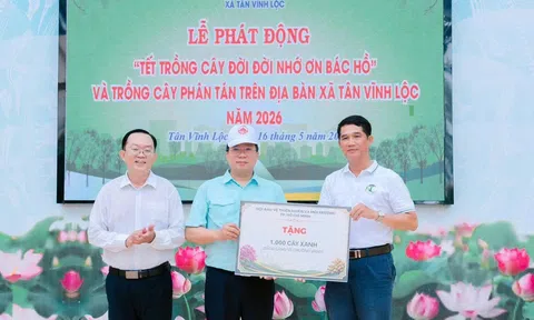 TP HCM: Xã Tân Vĩnh Lộc triển khai Tết trồng cây “Đời đời nhớ ơn Bác Hồ”