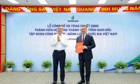 Công bố và trao quyết định Tổng Giám đốc Petrovietnam