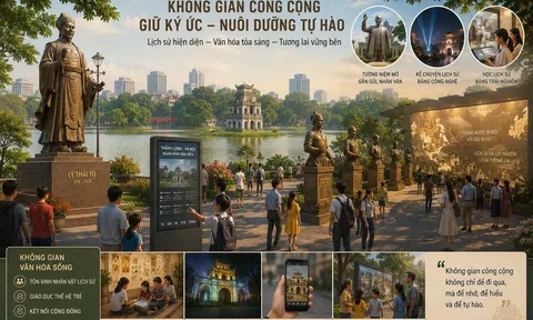 Khi xây dựng hoặc cải tạo một công trình công cộng cần để lại điều gì trong ký ức văn hóa cho thế hệ mai sau?
