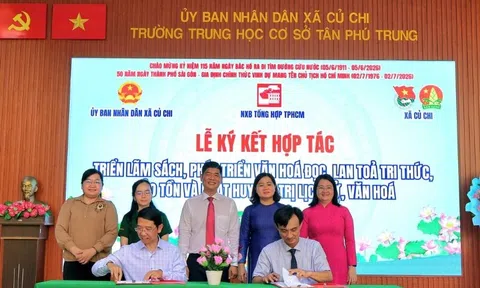 TP.HCM: Ký kết hợp tác phát triển văn hóa đọc và lan tỏa tri thức