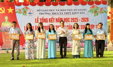 An Giang: Trường THCS và THPT Kiên Hải vượt khó vươn lên, khẳng định chất lượng giáo dục