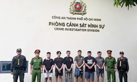 Công an TP Hồ Chí Minh phối hợp khám phá nhanh vụ cướp tiệm vàng, bắt giữ 6 đối tượng