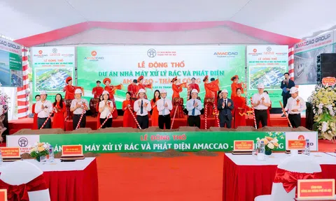 Tập đoàn AMACCAO khởi công dự án nhà máy điện rác tại Hà Nội và Vĩnh Long