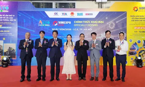 Khai mạc triển lãm công nghiệp hỗ trợ ôtô, xe máy Việt Nam