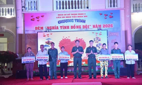 An Giang: Trung đoàn 3 kết nối yêu thương -  "Nghĩa tình đồng đội"