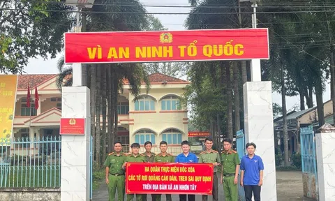 TP.HCM: Công an xã An Nhơn Tây triển khai biện pháp giữ vững an ninh trật